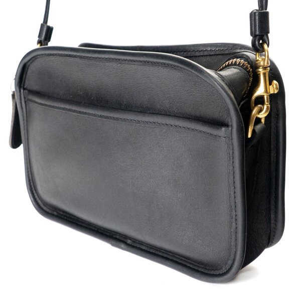 COACH USA Vintage Camerabag Crossbody Black - Made in United States - Picture 13 of 13
